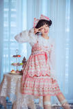 Strawberry with Cream In Autumn~ Sweet Lolita JSK Dress -out