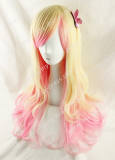 Blonde Pink Japanese Sweet Lolita Hairpiece