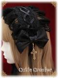 Cutie Creator  Lace Cross Lolita Headband-out