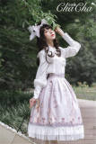 Chacha~Little Love Songs~ Violin Printed Skirt -Pre-order  Closed