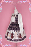 Vintage Gothic Leg-of-mutton sleeves Lolita Blouse -4 Colors Available OUT