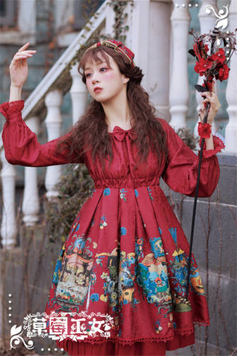 Strawberry Witch~ Chibor's Fairytale Dream Lolita OP