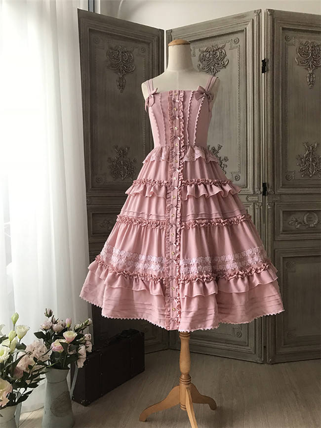 Little Dipper Mary~ Classic Front Open Design Lolita JSK Ready made-In Stock