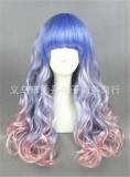 Harajuku Style Colorful Lolita Long Curls Wig 60cm Long off
