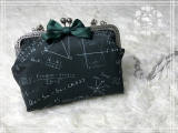 Blackboard & Scratch Paper***Lolita Metal Frame Pouch -2 Ways -OUT