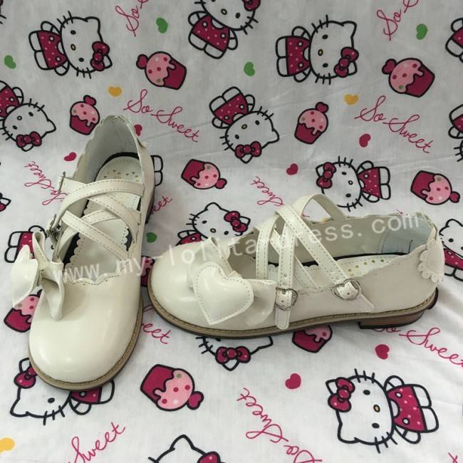 Mint Low Heels Lolita Princess Shoes