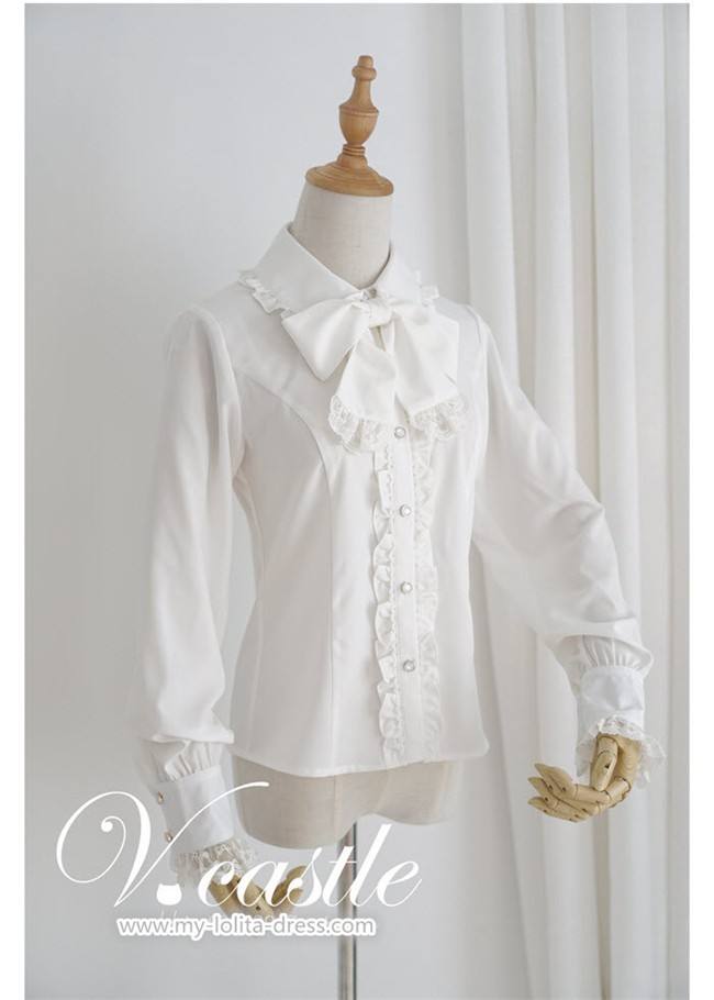 Vcastle - Gothic Lolita Long Sleeves Blouse