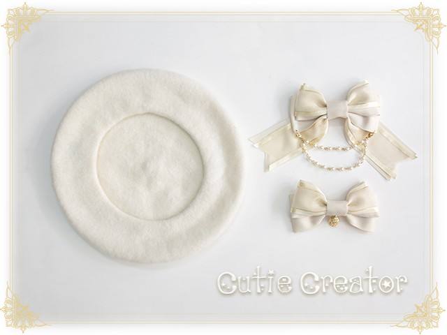 Cutie Creator ~Vasilisa~ Bowknot Lolita Beret
