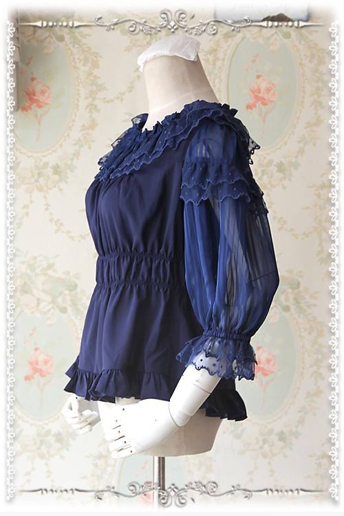 Infanta Sweet Chiffon Lolita Blouse