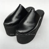 Black High Platform Sandals Lolita Shoes