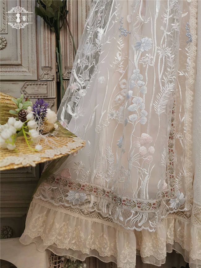 Miss Point ~ Salley Garden Empire Embroidery Lolita OP SP - Custom Tailor