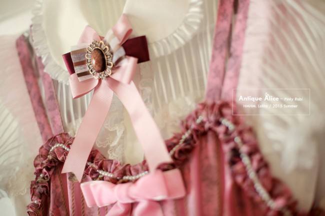 Pus Size HMHM Lolita ~Antique Alice~ Translucent Striped Chiffon Lolita Blouse