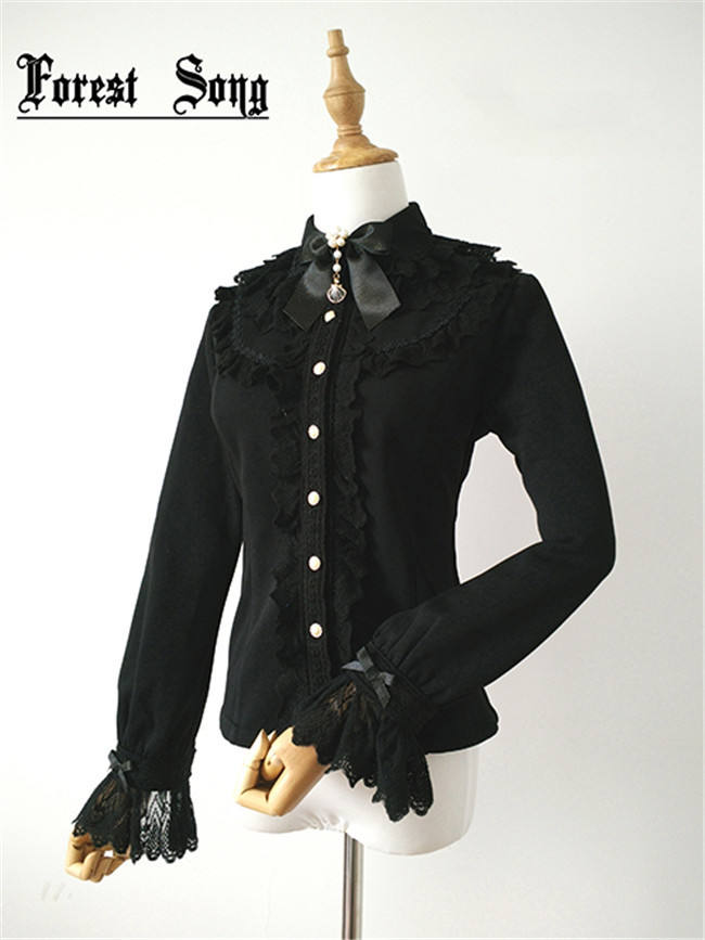 Winter Venus~ Winter Thick Lolita Blouse -Pre-order Closed