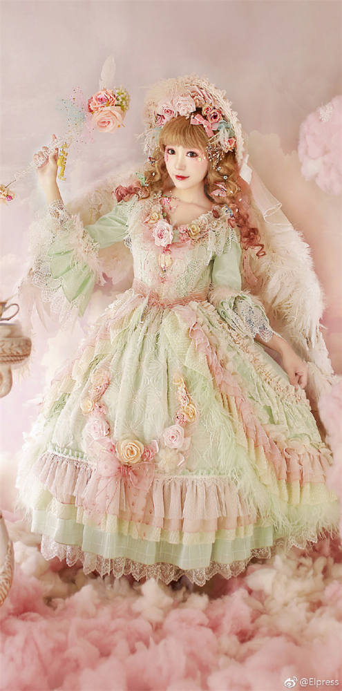 Elpress L Elis Luxury Details Lolita Dress* Payment Plan Available