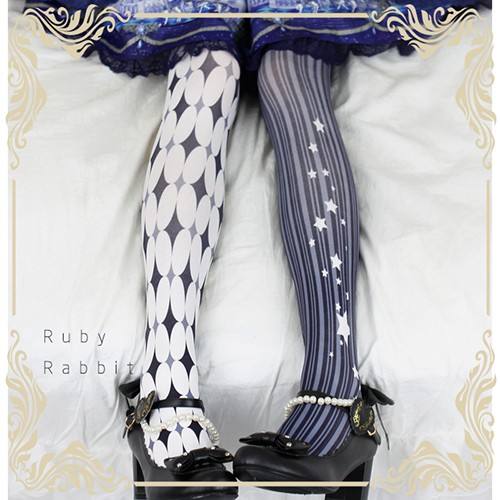 Ruby Rabbit ~Stars and Stripes~ Lolita Tights
