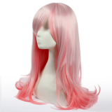 Super Sonico 60cm Light Coral Silvery Lolita Wig off