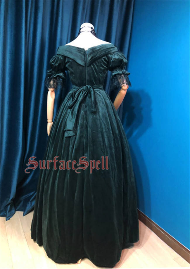 Surfacespell ~ Portrait of A Lady~ Vintage Velvet Lolita OP