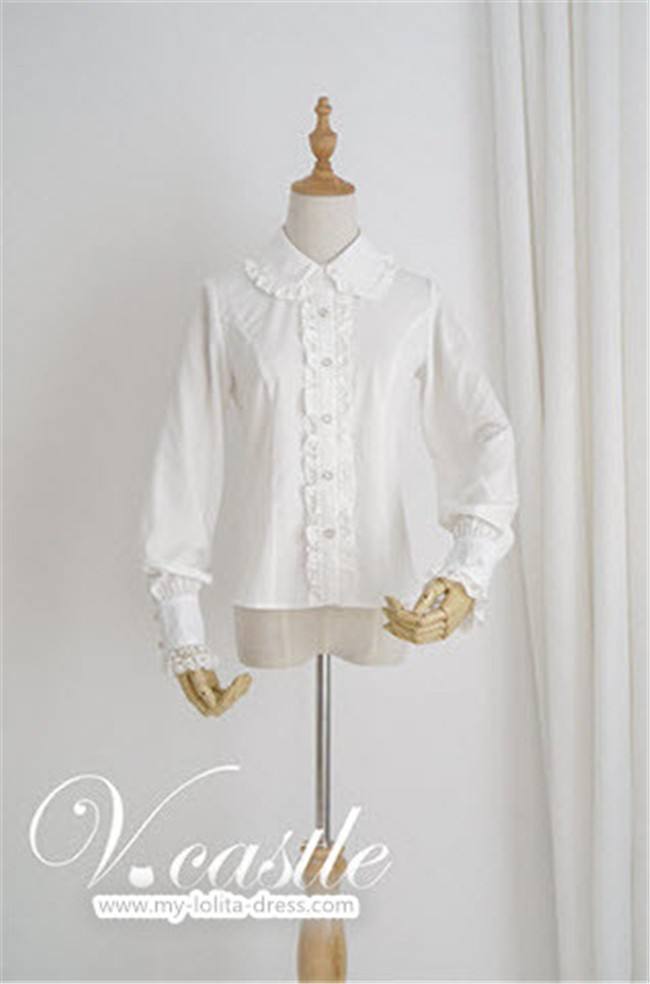 Vcastle - Gothic Lolita Long Sleeves Blouse