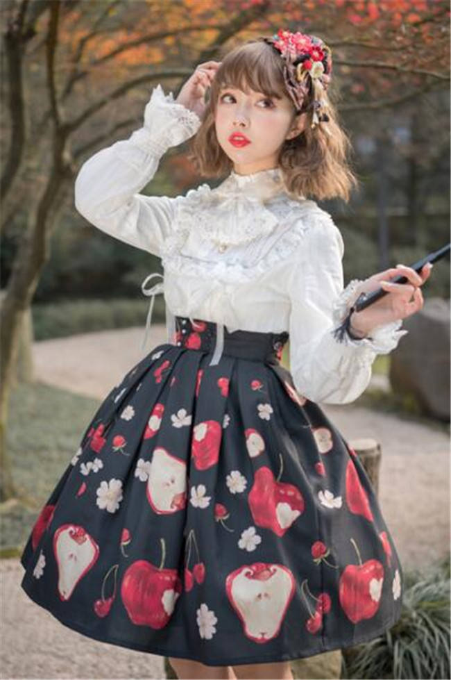 Grove Deer~ Chinese Pear Crabapple Series Lolita Dress -Pre-order Closed