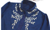 SurfaceSpell~The Ship Sailing TO Fairyland~Vines Embroidery Lolita Blouse -out