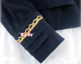 Silk Linen Golden Lace Lolita Shirt 11 Colors