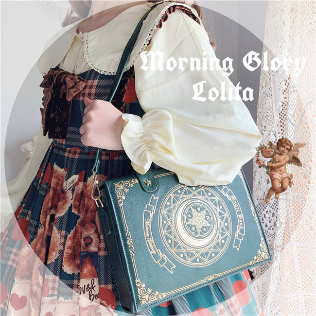 Morning Glory ~Star-moon Magic Book Lolita Bag -Ready Made