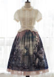 Camille Monet~ Vintage Lolita Skirt -Pre-order