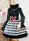 Surface Spell Illusion Realizer Gingham Lolita Skirt