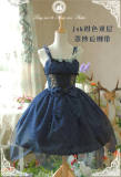 The Kingdom of Fairies~ Elegant Lolita JSK Dress with Detachable Overskirt - Pre-order Closed