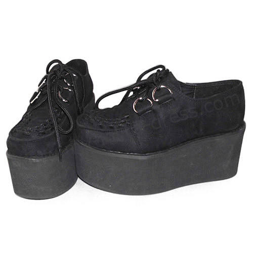 Velvet Straps Lolita Shoes