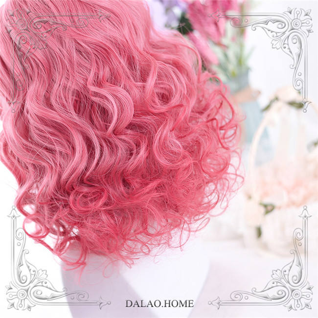 Dalao Home ~Strawberry Bear Lolita Short Wigs 40cm