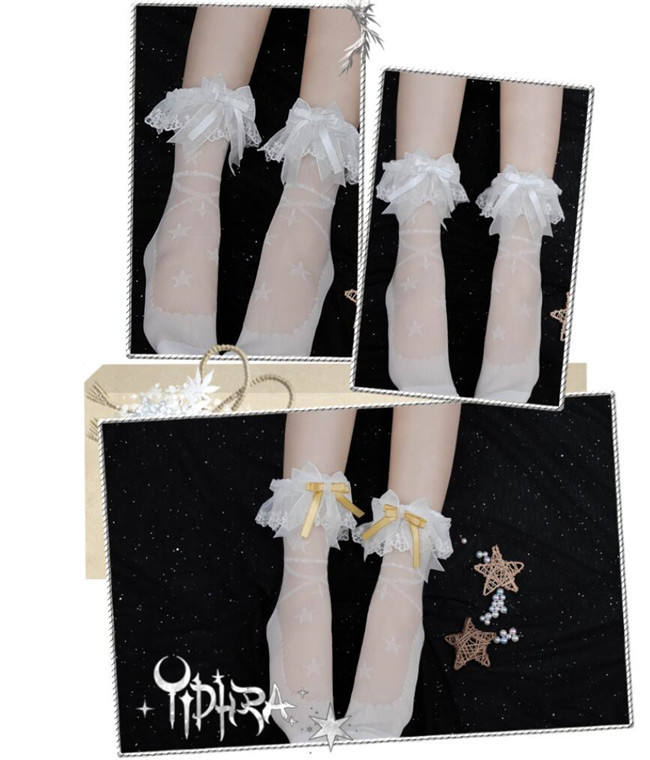 Yidhra Lolita ~Phase of the Moon Lolita Short Socks