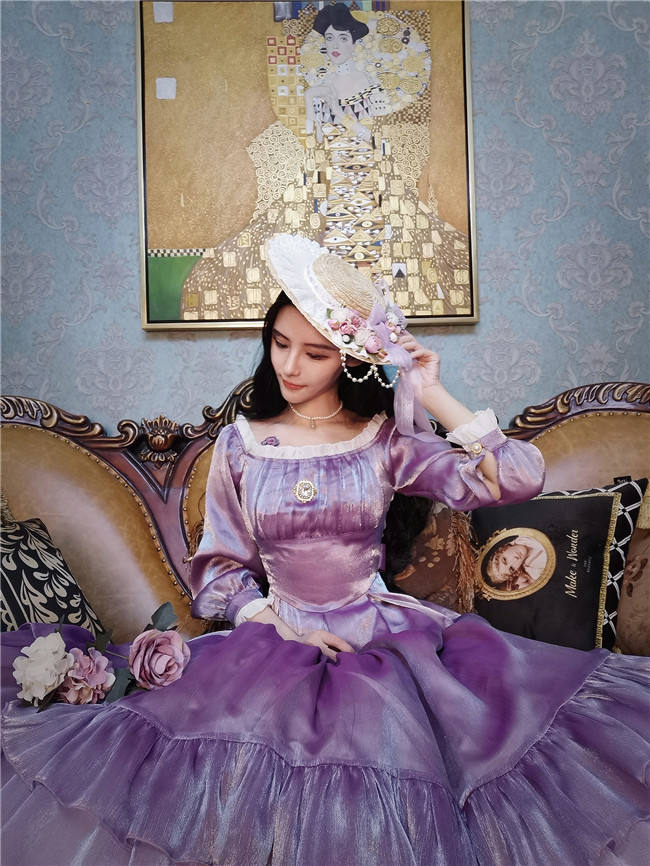 Sissi Promise Anniversay Reward Elegant Dailywear Lolita OP -Ready Made
