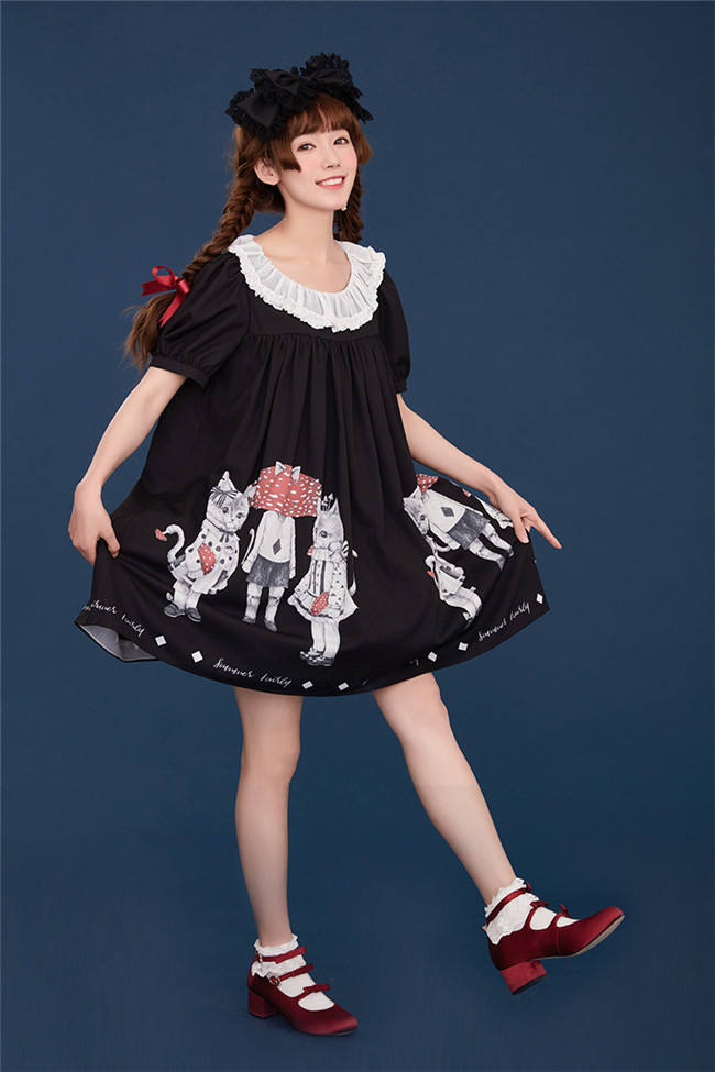 The Cat Mushroom~ 2018 Summer Lolita OP 2 Versions -out