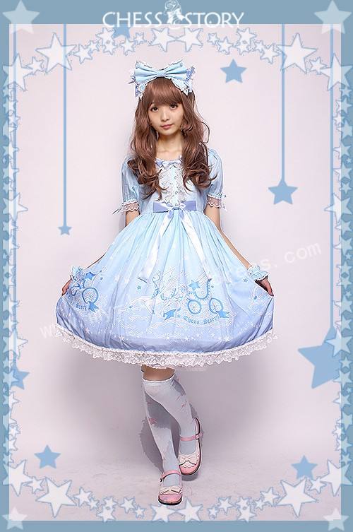 Chess Story ~Dreamy Starry Night~ Lolita OP Dress