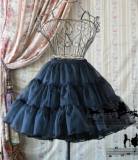 Classical Puppets A-line Petticoat Type 1 -Black In Stock-OUT