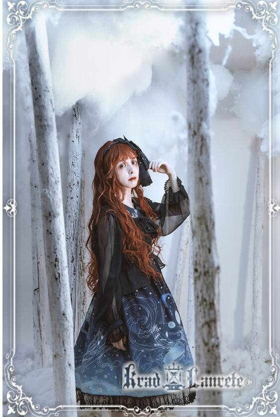 Lost in Sea Blue~ Lolita OP/JSK Short Version/Long Version -Pre-order Closed