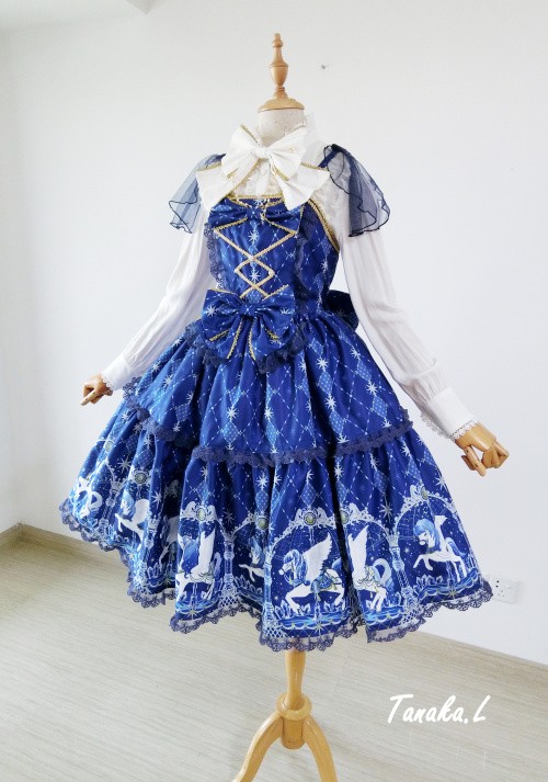 [Replica] Angelic Pretty Crystal Dream Carnival Lolita JSK -out