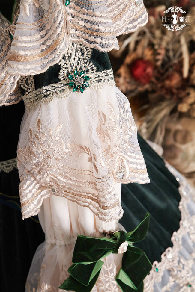 Miss Point ~Masked Ball Luxury Details Lolita OP Fullset
