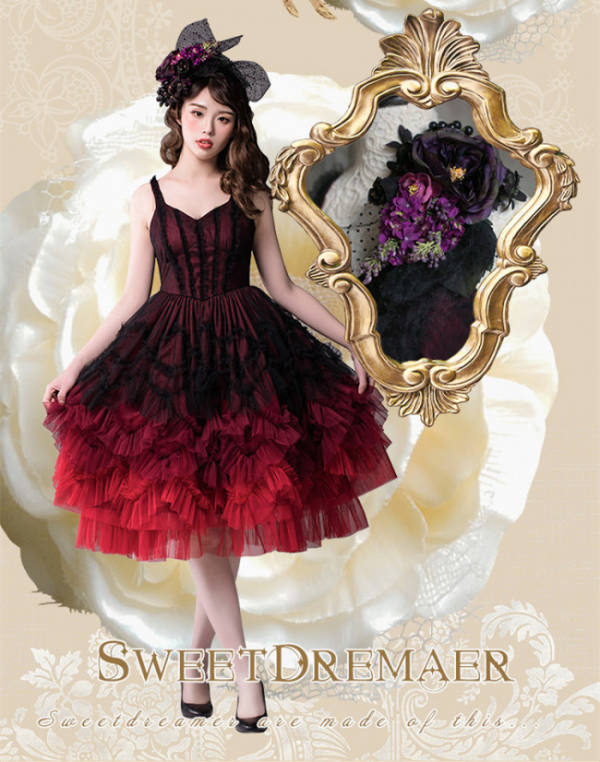 Fire of Tango ~ Elegant Lolita JSK - Time-limited Special Price out