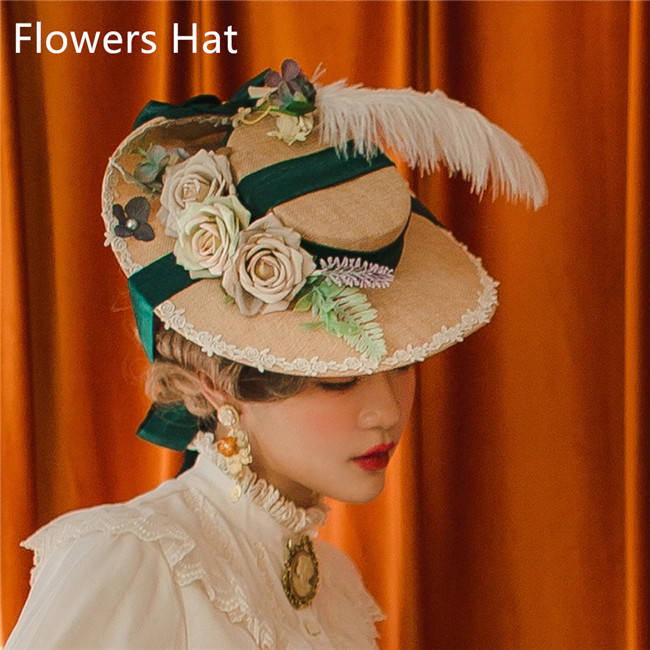 Miss Point ~ Elizabeth ~ Elegant Lolita OP Tea Party Version -Custom Tailor Available