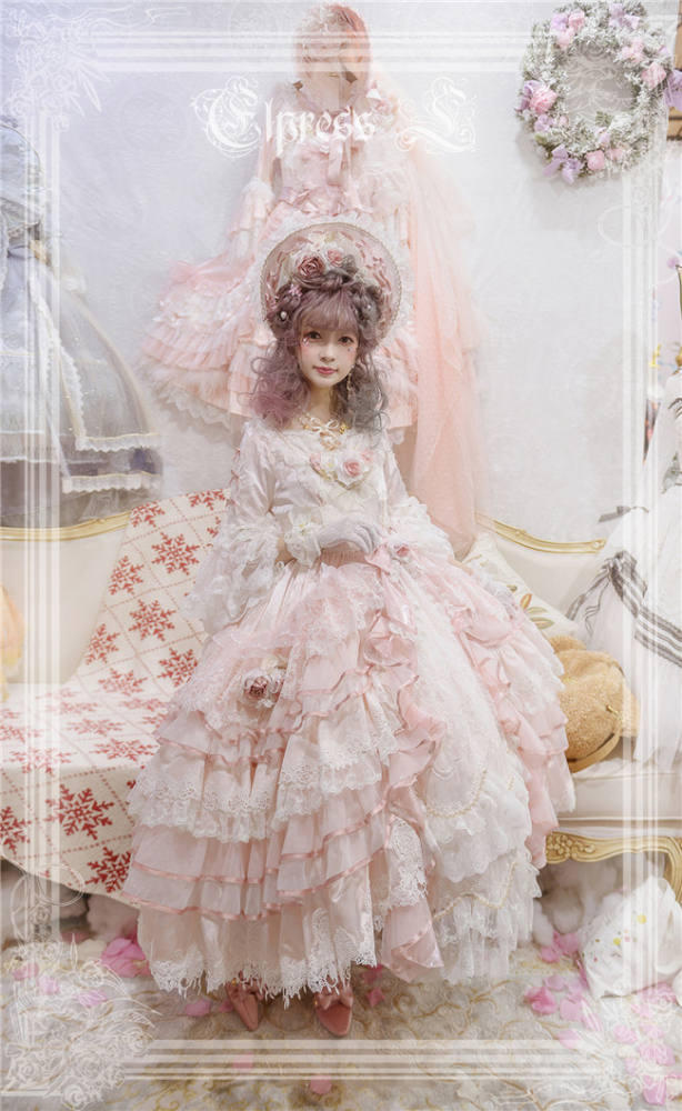 Elpress L ~Cloris Luxury Elegant Lolita OP Payment Plan Available - In Stock