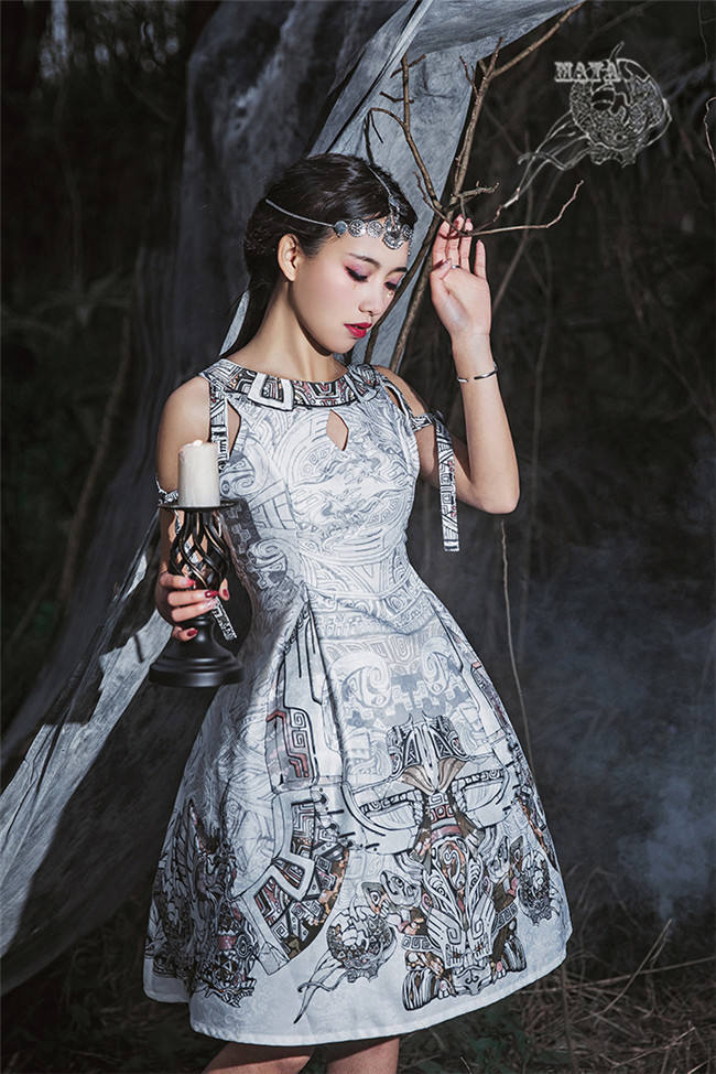 Maya -Cheongsam Qi Lolita JSK -Pre-order Closed