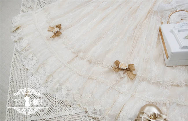 Dawn Maiden~ Vintage Classic Lolita JSK Ready Made