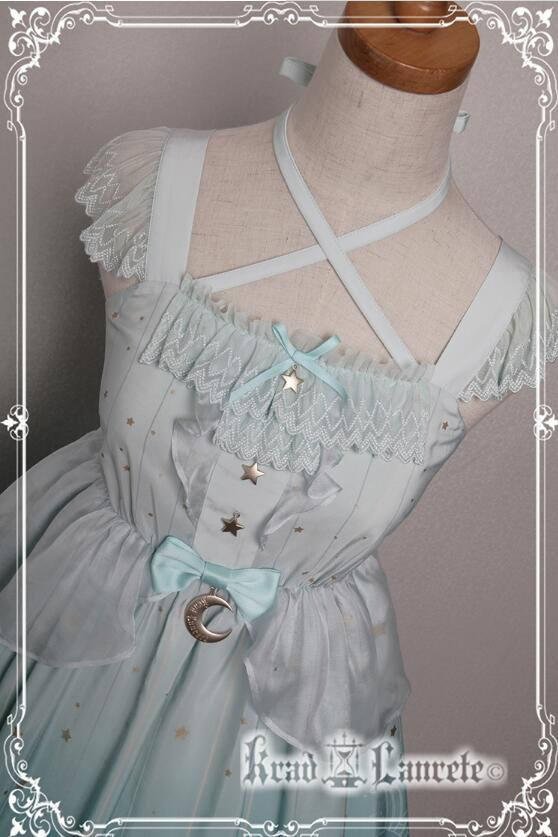 Lost in Sea Blue~ Lolita OP/JSK Short Version/Long Version -Pre-order Closed
