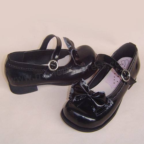 Classic Bow Lolita Shoes