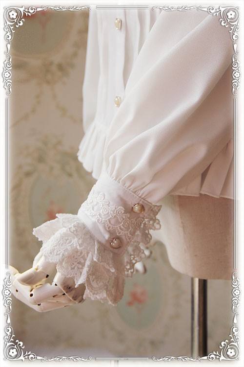 Infanta ~Strong Fragrance~ Thick Chiffon Lolita Blouse