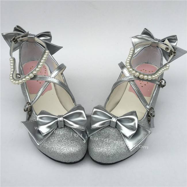 Antaina Tea Party Glitter Lolita Shoes