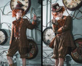 The Mad Hatter's Tea Party~Crazy Hat~ Quji Lolita Vest+Short Pants- Pre-order Closed