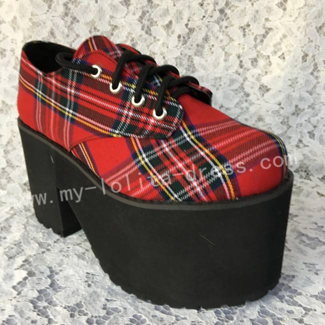 White High Platform Lolita Shoes